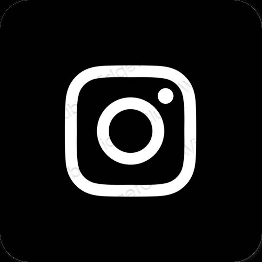 Æstetiske Instagram app-ikoner