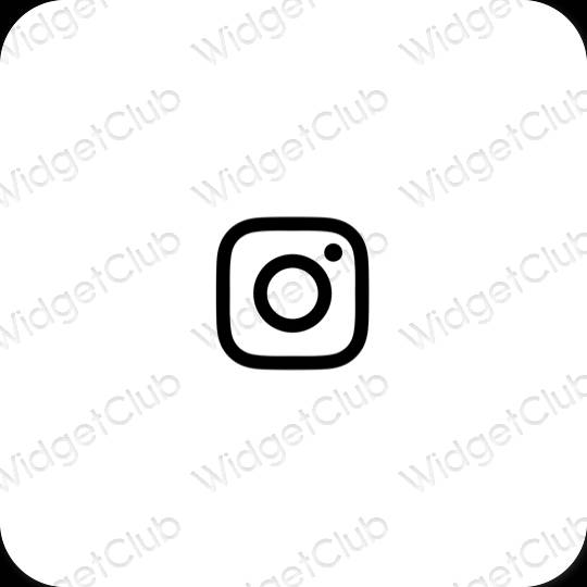 Ästhetische Instagram App-Symbole