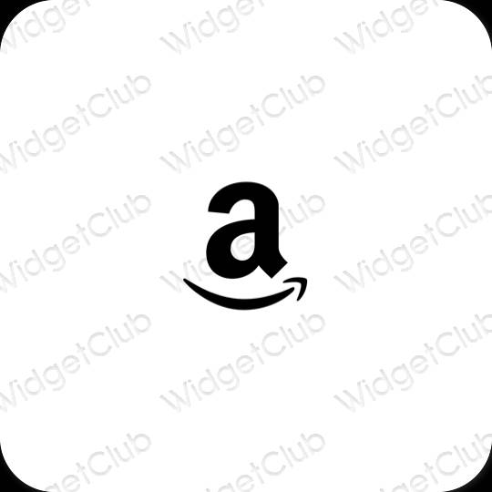 Ästhetische Amazon App-Symbole