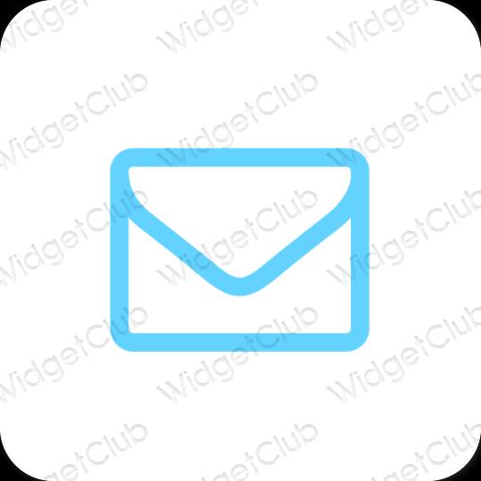 Icônes d'application Mail esthétiques