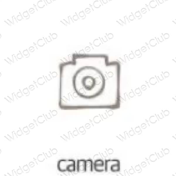 جمالية Camera أيقونات التطبيقات