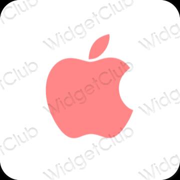 نمادهای برنامه زیباشناسی Apple Store