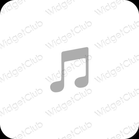 Icônes d'application Apple Music esthétiques