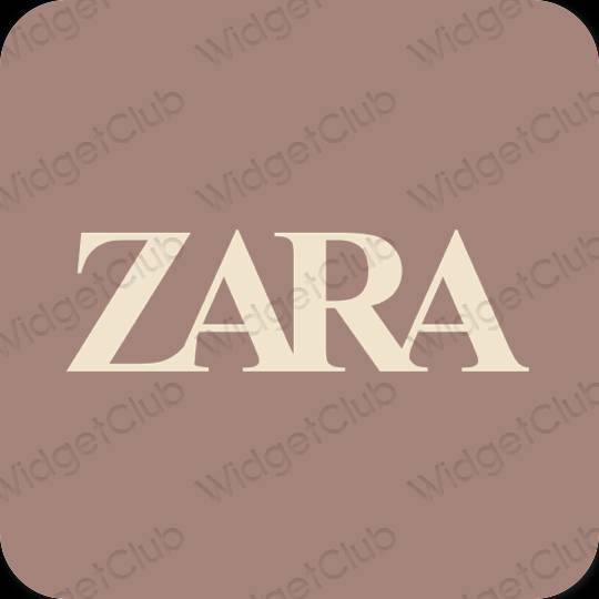 Estetyczne ZARA ikony aplikacji