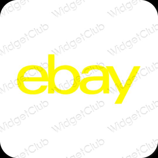 Aesthetic eBay app icons