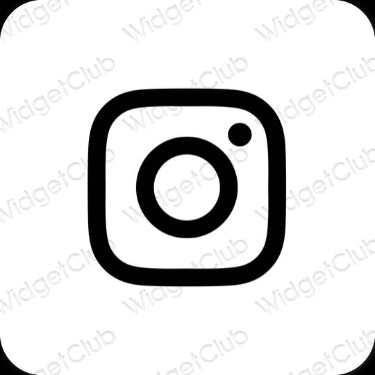 Ästhetische Instagram App-Symbole