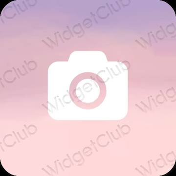 Estético rosa Ulike ícones de aplicativos