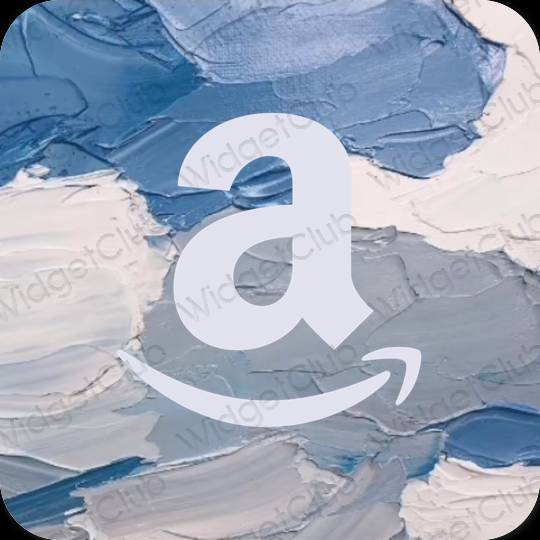 Ästhetische Amazon App-Symbole