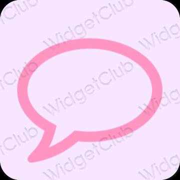 Esthetische Messages app-pictogrammen