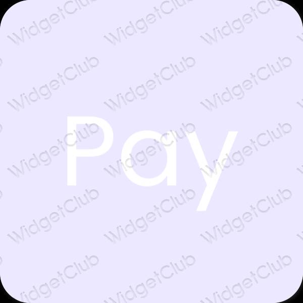 Esthetische PayPay app-pictogrammen