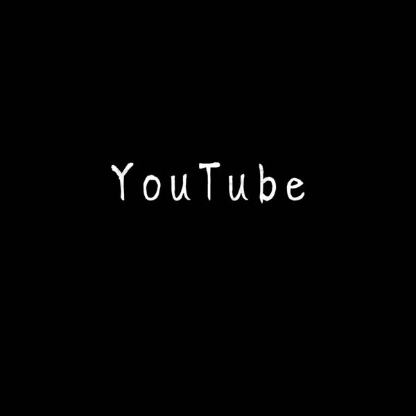 Ესთეტიური შავი Youtube აპლიკაციის ხატები