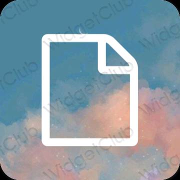 Естетични Files икони на приложения