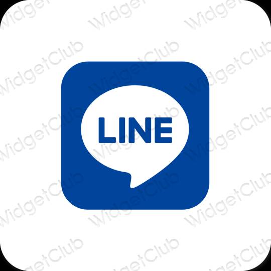 Estetske LINE ikone aplikacij