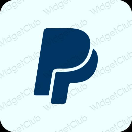 Icônes d'application Paypal esthétiques