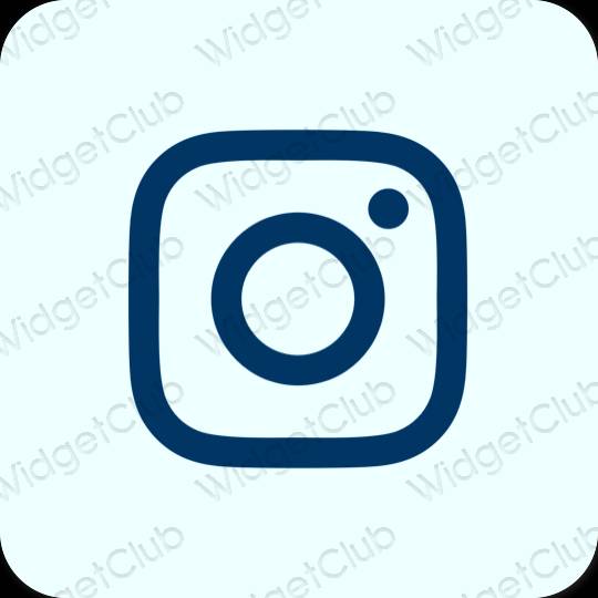 Estetické ikony aplikací Instagram