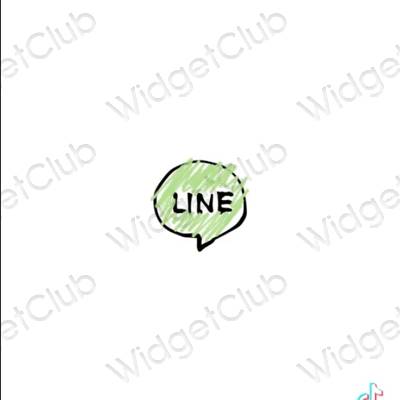 美學LINE 應用程序圖標