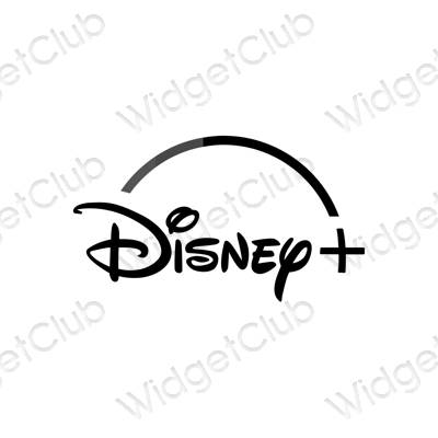 Эстетические Disney значки приложений