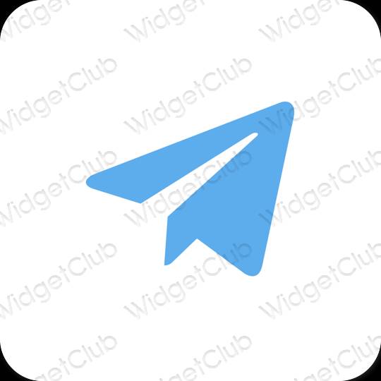 جمالية Telegram أيقونات التطبيقات