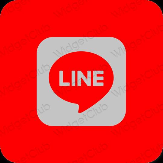 រូបតំណាងកម្មវិធី LINE សោភ័ណភាព