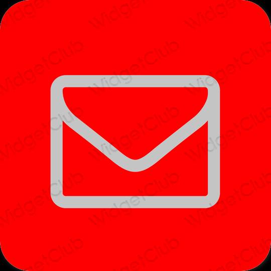 Estética Mail iconos de aplicaciones