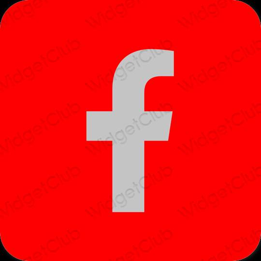 រូបតំណាងកម្មវិធី Facebook សោភ័ណភាព