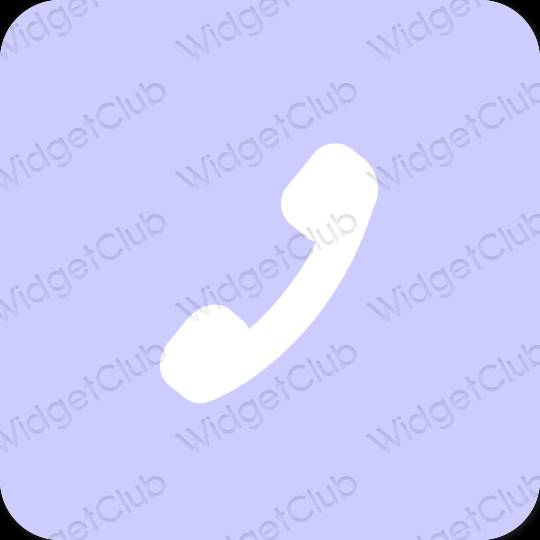 эстетический пурпурный Phone значки приложений