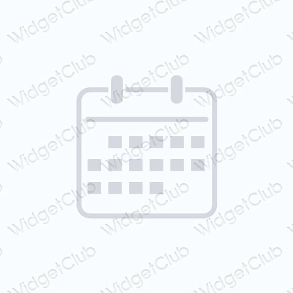 Aesthetic Calendar app icons