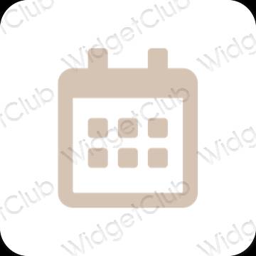 Aesthetic Calendar app icons