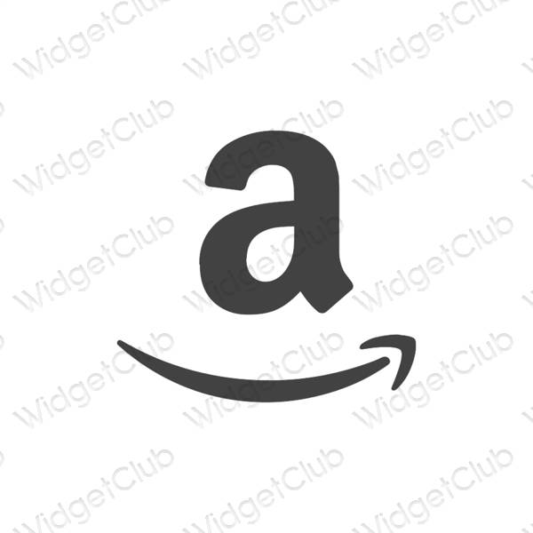 Ästhetische Amazon App-Symbole