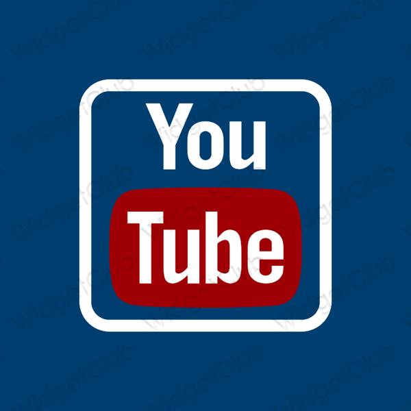 Estetik bənövşəyi Youtube proqram nişanları