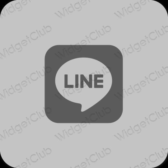 Ästhetische LINE App-Symbole