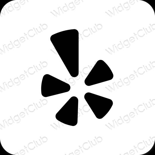Естетични Yelp икони на приложения