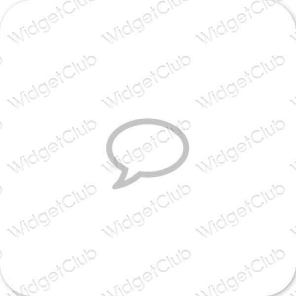 جمالية Messages أيقونات التطبيقات