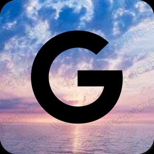 نمادهای برنامه زیباشناسی Google