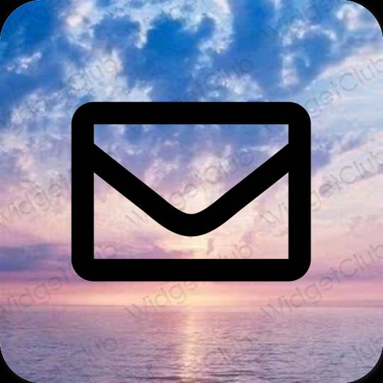 Esthetische Mail app-pictogrammen