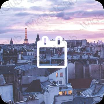 Aesthetic Calendar app icons