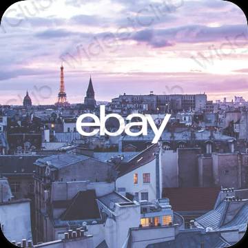 Aesthetic eBay app icons