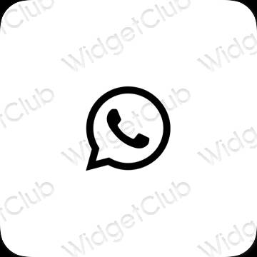 Estetik WhatsApp proqram nişanları