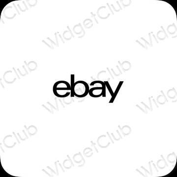 Estetske eBay ikone aplikacij