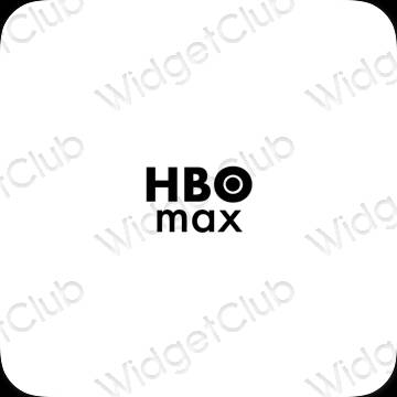 Biểu tượng ứng dụng HBO MAX thẩm mỹ