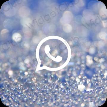 نمادهای برنامه زیباشناسی WhatsApp