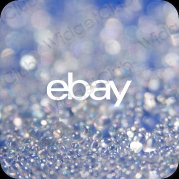 Icônes d'application eBay esthétiques