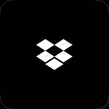 Estetske Dropbox ikone aplikacij