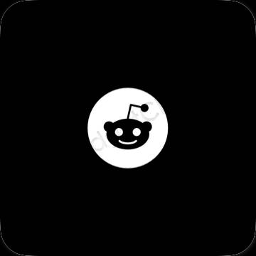 جمالية Reddit أيقونات التطبيقات