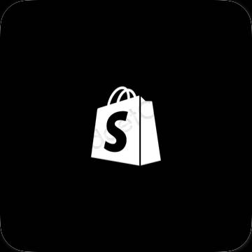 Esthetische Shopify app-pictogrammen