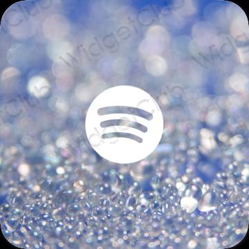 Estetické ikony aplikací Spotify