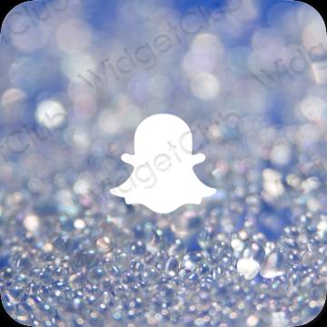 Icônes d'application snapchat esthétiques