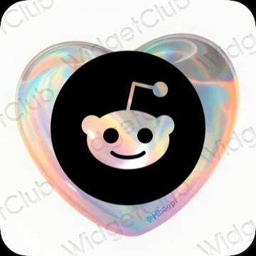 Aesthetic Reddit app icons