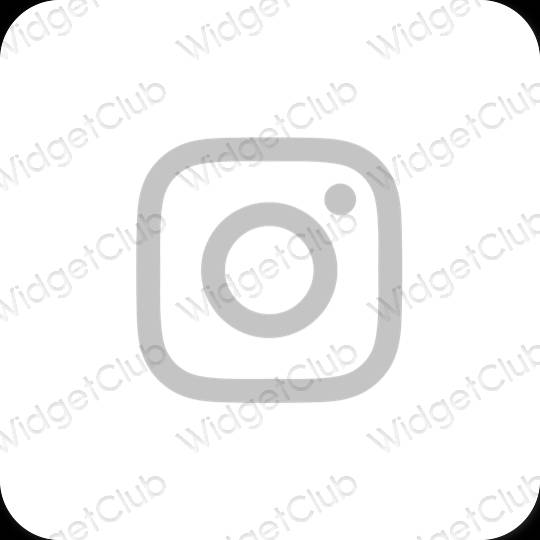 Pictograme pentru aplicații Instagram estetice