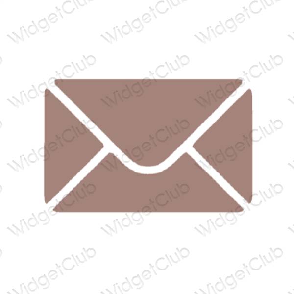 Esthetische Mail app-pictogrammen